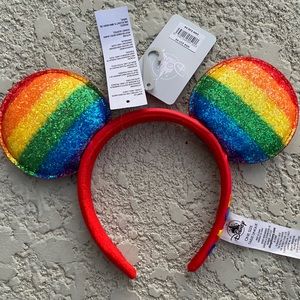 Disney Parks Mickey Mouse Rainbow Ears NWT